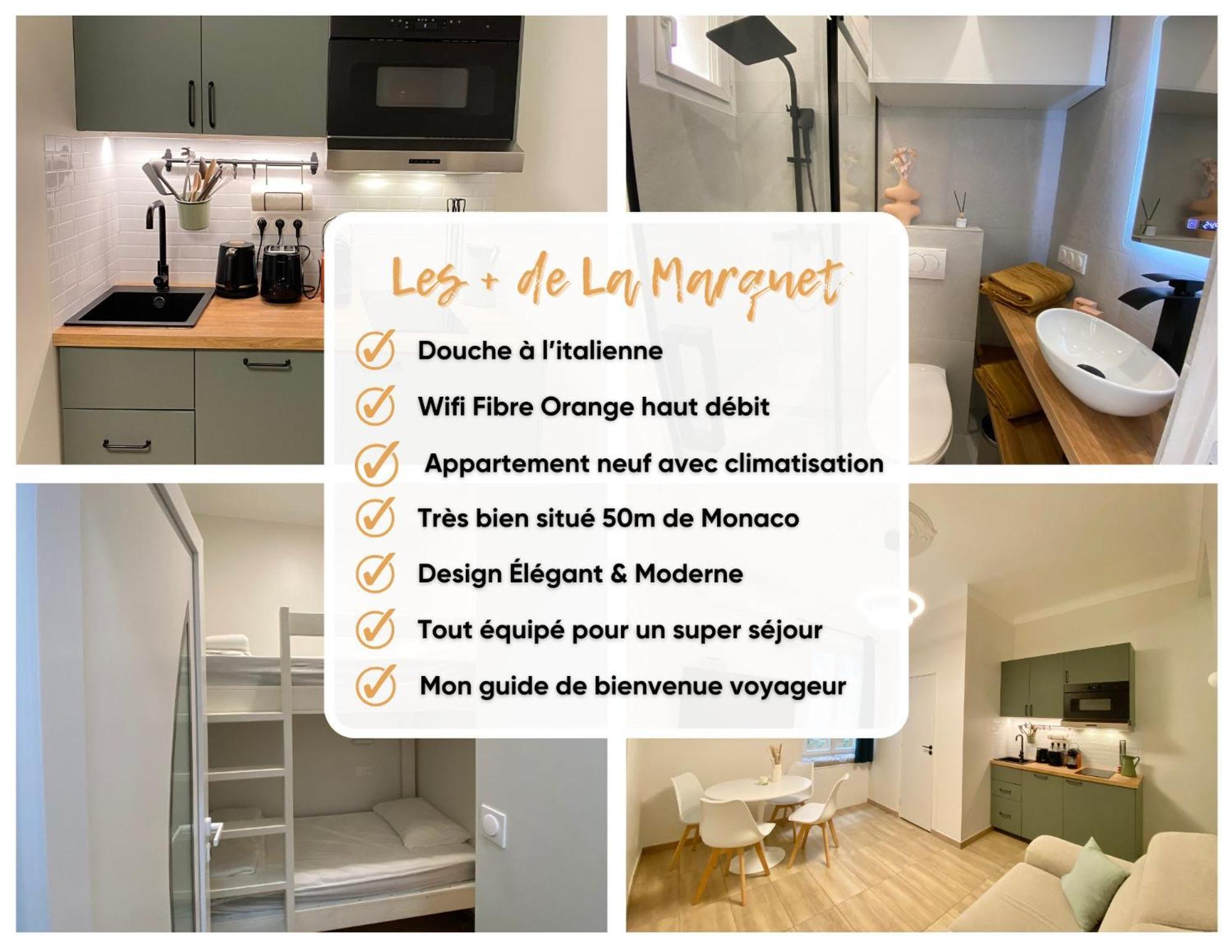 Appartements Neuf - Frontiere De Monaco - Clim - Wifi Cap-d'Ail Exterior photo