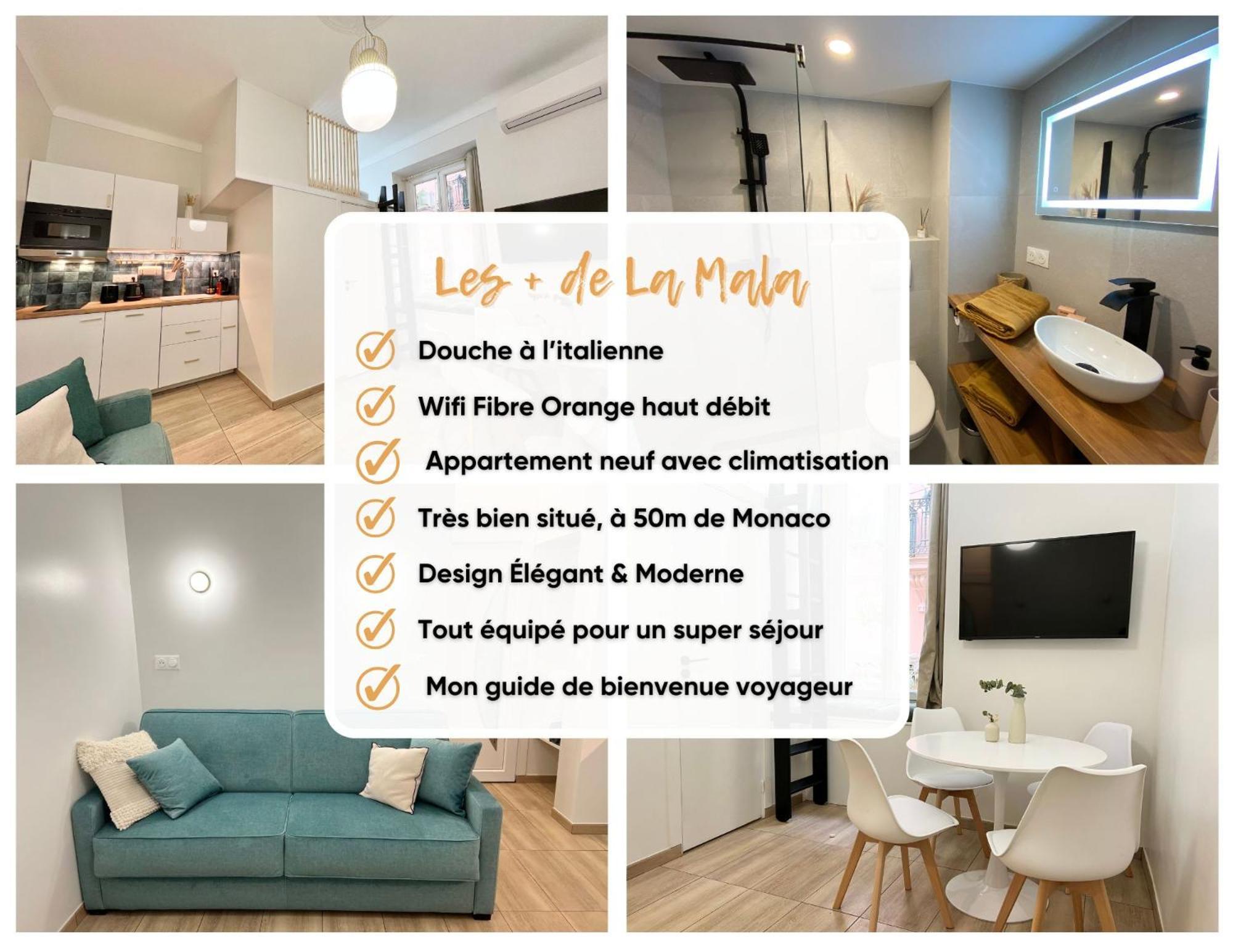 Appartements Neuf - Frontiere De Monaco - Clim - Wifi Cap-d'Ail Exterior photo