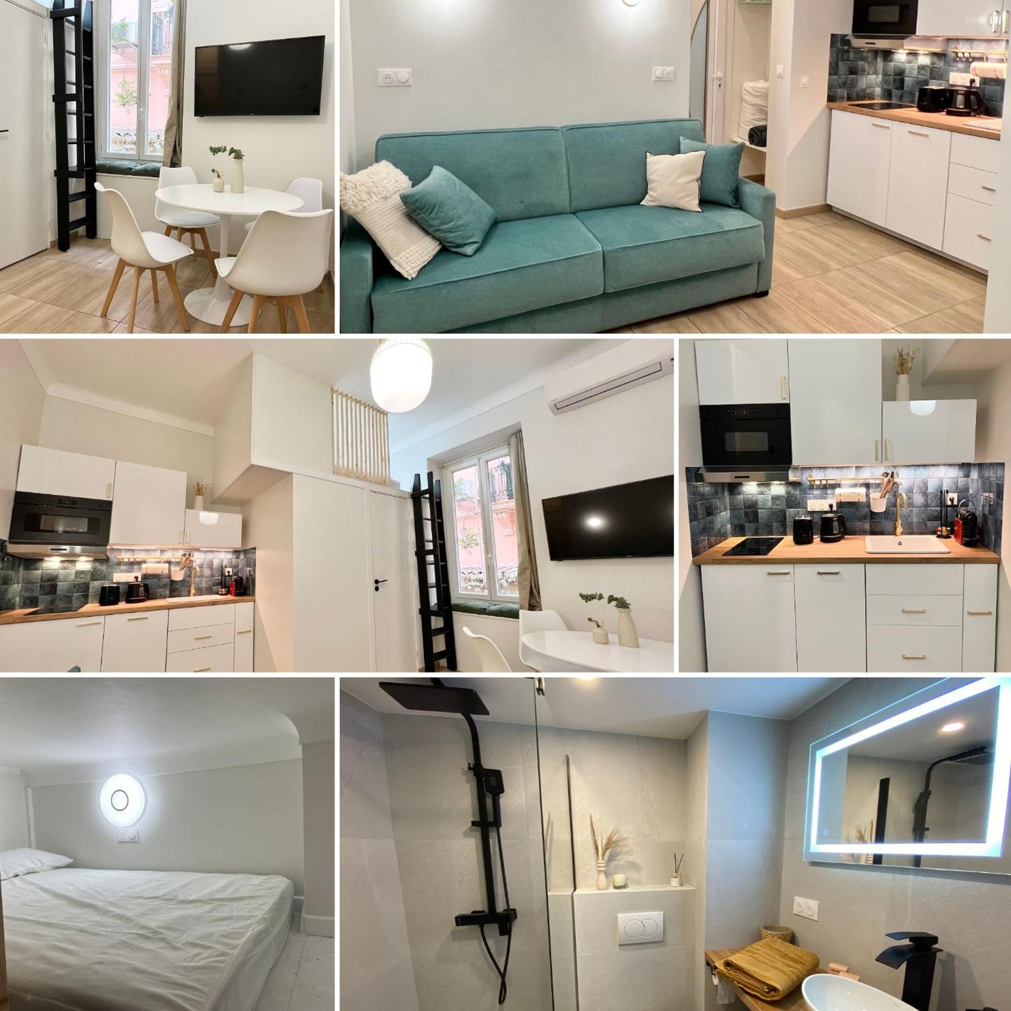 Appartements Neuf - Frontiere De Monaco - Clim - Wifi Cap-d'Ail Exterior photo