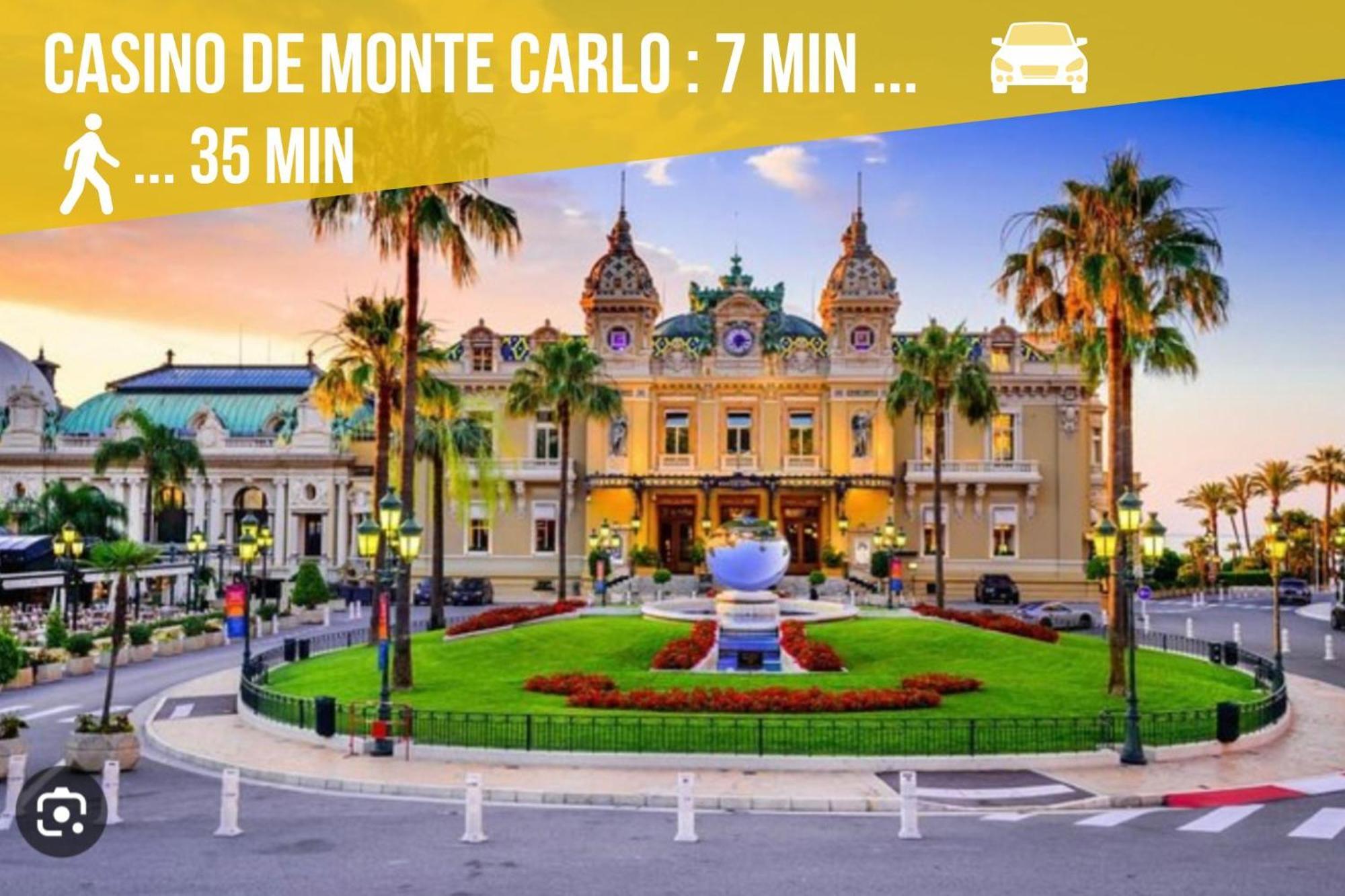 Appartements Neuf - Frontiere De Monaco - Clim - Wifi Cap-d'Ail Exterior photo